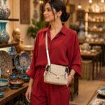 کیف زنانه دستی _ دوشی ترک برند رزا بگ کد۳۰۰